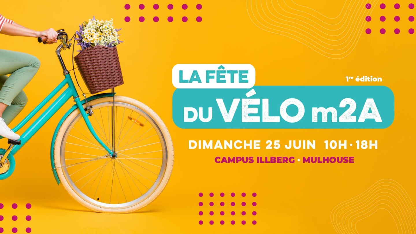 La Fête du Vélo m2A : dimanche 25 juin 2023 | Challenge vélo m2A – Mulhouse Alsace Agglomération